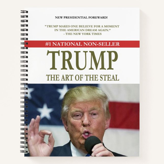 "Notes of a Stable Genius" SpiralNotebook Notizbuch (Vorderseite)
