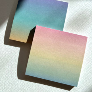 Notes post-it Arc-en-ciel Ombré