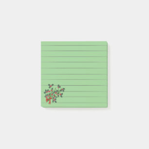 Notes Post-it Branches de houx