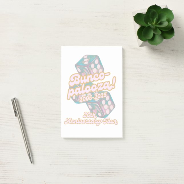 notes post-it de Bunco-palooza (Bureau)