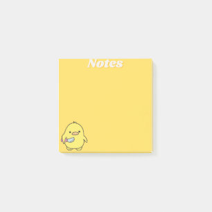 notes post-it de canard mignon