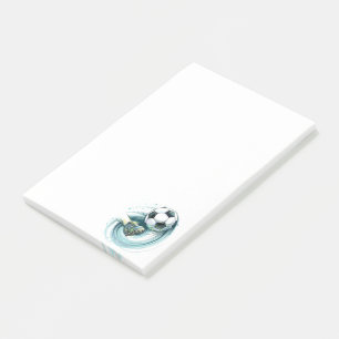 Notes post-it de football