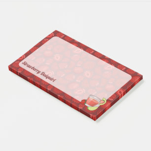 Notes post-it de fraise Daiquiri