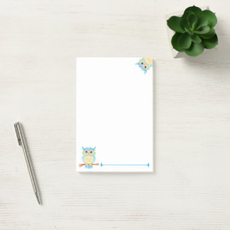 Notes Post-It de hibou