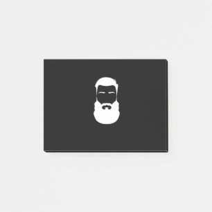 Notes Post-it® de la barbe blanche