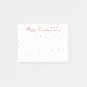 Notes post-it de la Confetti du coeur