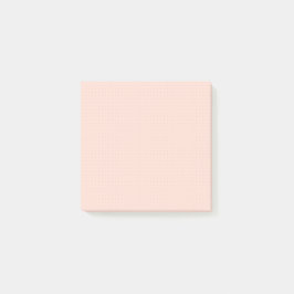 Notes post-it de la grille de points lumineux rose