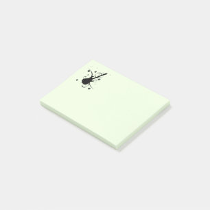 Notes post-it de la guitare