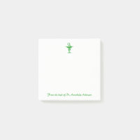 Notes post-it de la pharmacie