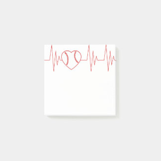 Notes post-it de la vie de base-ball