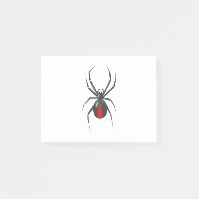 Notes post-it de l'araignée de Redback (Devant)