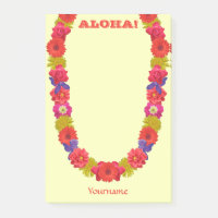 Notes post-it de Lei Hawaiian