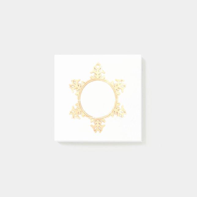 Notes post-it® de Noël 3" x 3" par dalDesignNZ (Devant)