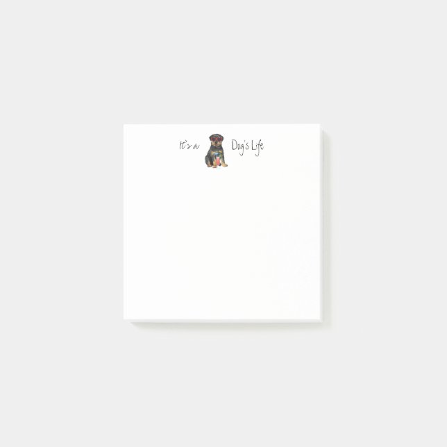 Notes post-it de Summer Rottweiler (Devant)
