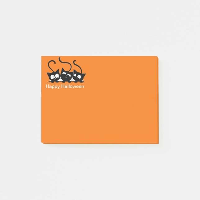 Notes post-it d'Halloween (Devant)