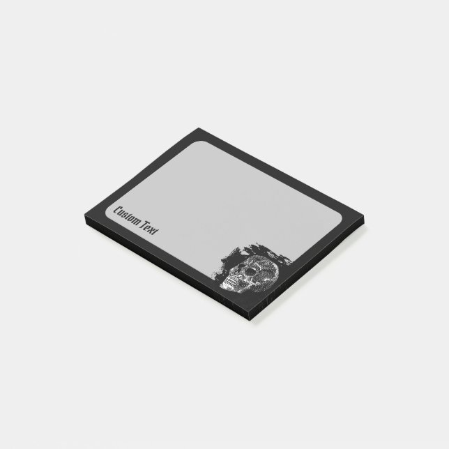 Notes post-it du crâne (Incliné)