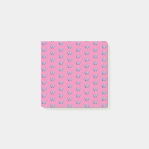 Notes post-it du Motif papillon
