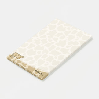 Notes post-it du profil de vache