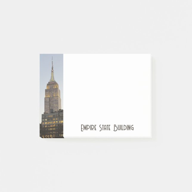 Notes Post-It Empire State Building NYC (Devant)