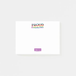 Notes Post-It® Fiers & en bonne santé