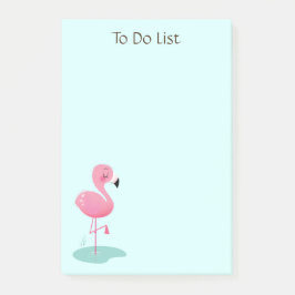 Notes post-it Flamant rose