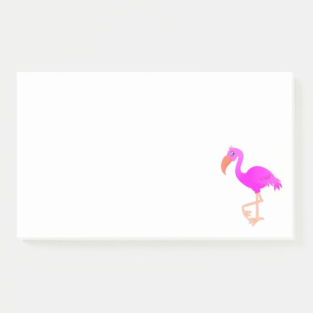 Notes Post-it® Flamingo (Devant)