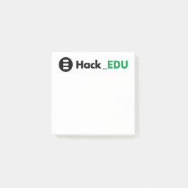 Notes post-it HackEDU 3x3