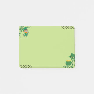 Notes post-it inspirées de la Saint-Patrick