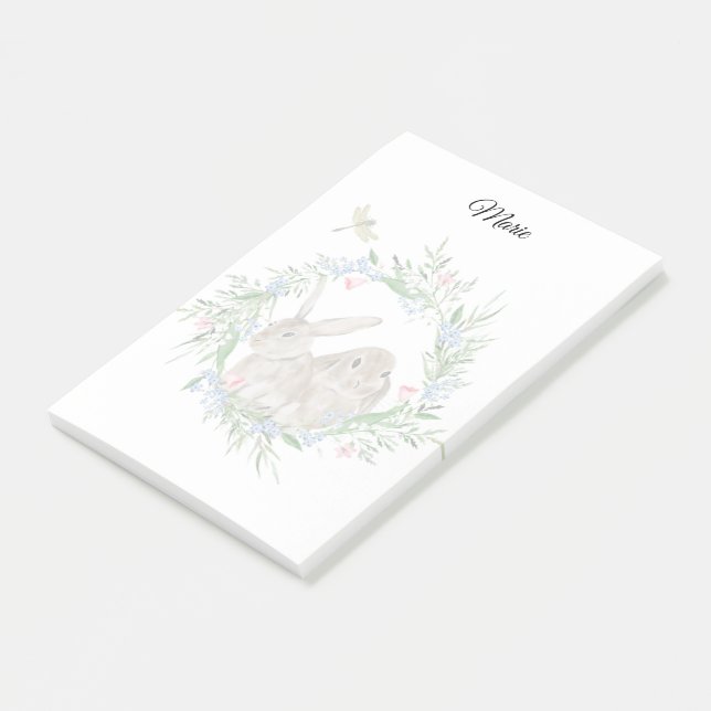 Notes Post-it Lapins Mignons (Incliné)