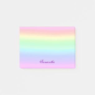 Notes post-it Pastel Ombre Rainbow Post-It
