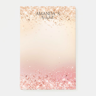 Notes post-it personnalisables de la Parties scint