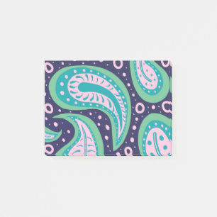 Notes post-it personnalisables Paisley