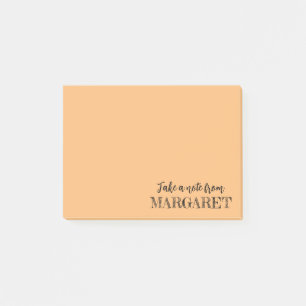 Notes Post-it® personnalisées en couleurs personna