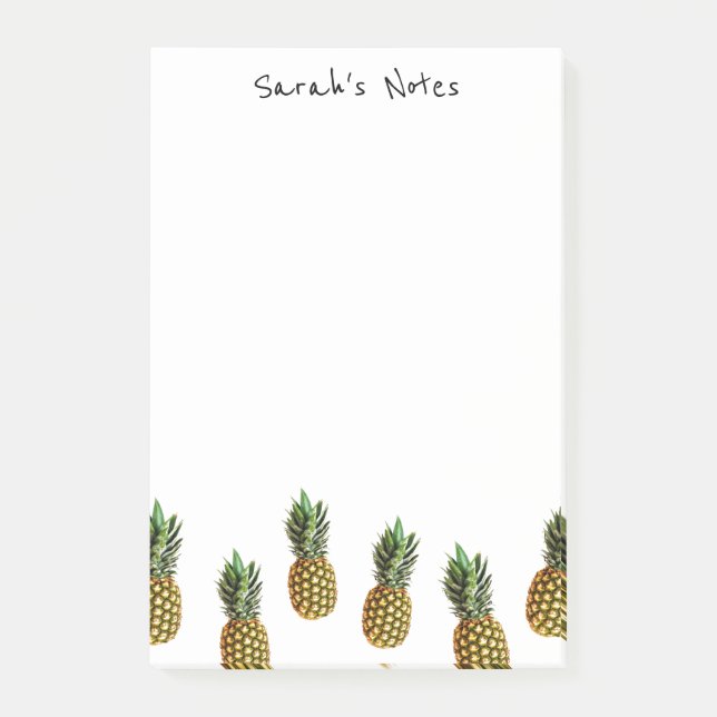 Notes Post-it® personnalisées pour amoureux de l'a (Devant)