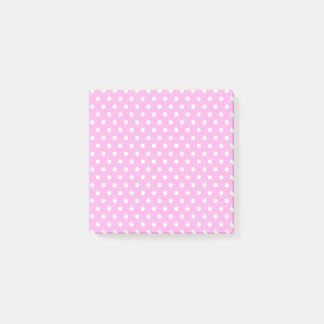 Notes Post-it Pois rose pâle