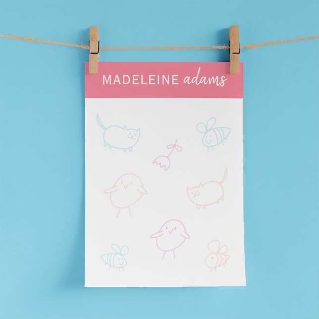 Notes post-it® pour les abeilles et les poussins e (Créateur téléchargé)