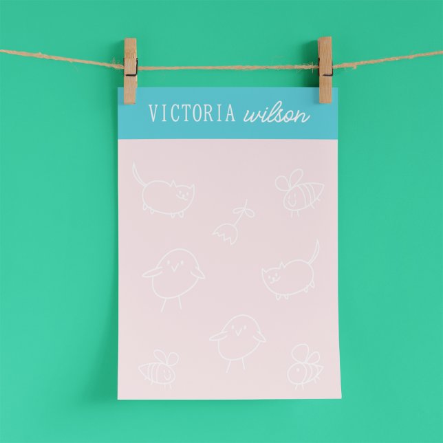 Notes post-it® pour les abeilles et les poussins e (Créateur téléchargé)