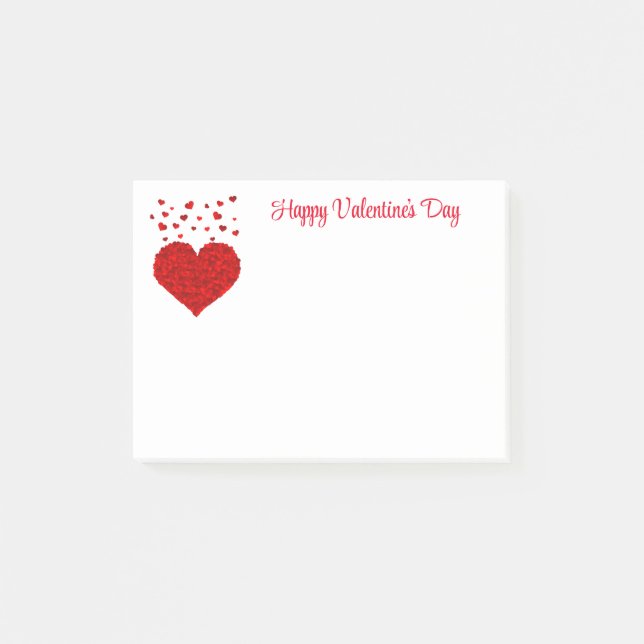 Notes Post-it Saint-Valentin (Devant)