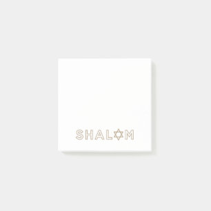 Notes post-it Shalom