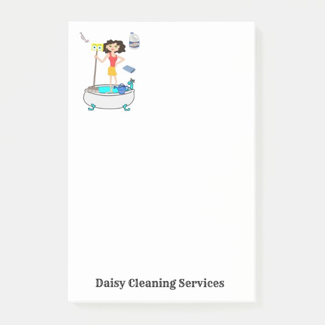 Notes Services de nettoyage Post-it (Devant)