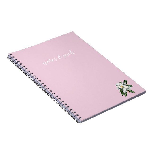 "Notes & Solche" Magnolia-Notebook Notizblock (Rechte Seite)
