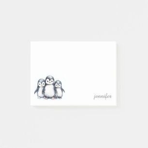 Notes sur le pingouin mou personnalisées Post-it®