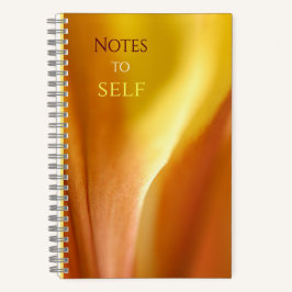 "Notes to Self" SpiralNotebook Notizbuch