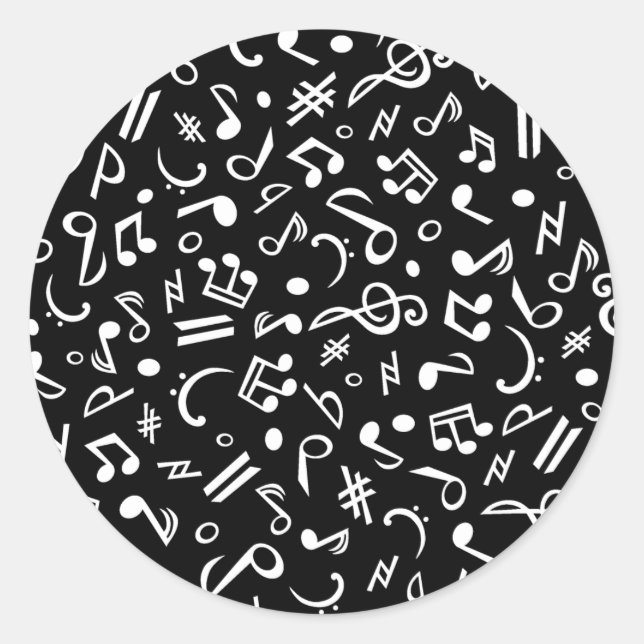 notes_wb runder aufkleber (Vorderseite)