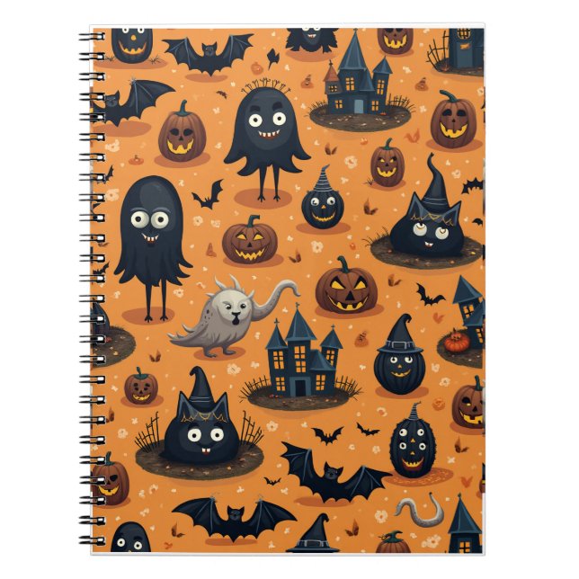 Notesbook for halloween notizblock (Vorderseite)