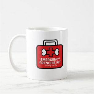 Notfall-Französische-Bulldogge-Leckerli-Set Lustig Kaffeetasse
