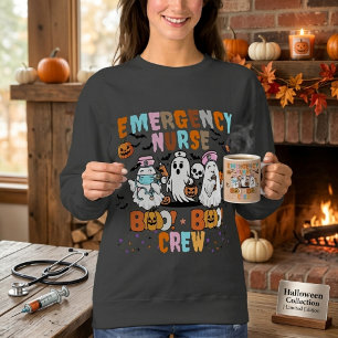 Notfall-Krankenschwester Halloween Sweatshirt, ER- Sweatshirt
