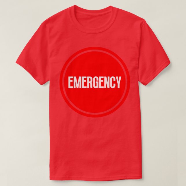 Notfall T-Shirt (Design vorne)