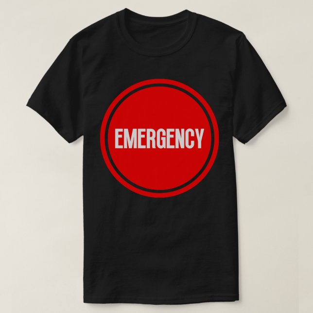 Notfall T-Shirt (Design vorne)