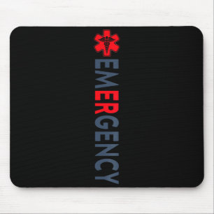Notfallabteilung Notaufnahme Krankenschwester ER K Mousepad